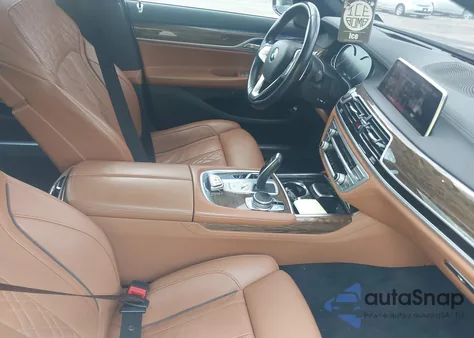 2019 BMW 750I xDrive из США, поврежденный, VIN WBA7F2C53KB240437